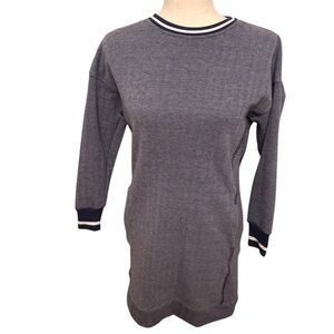 Vineyard Vines | 3/4 sleeve varsity sweatshirt dress | Sz S